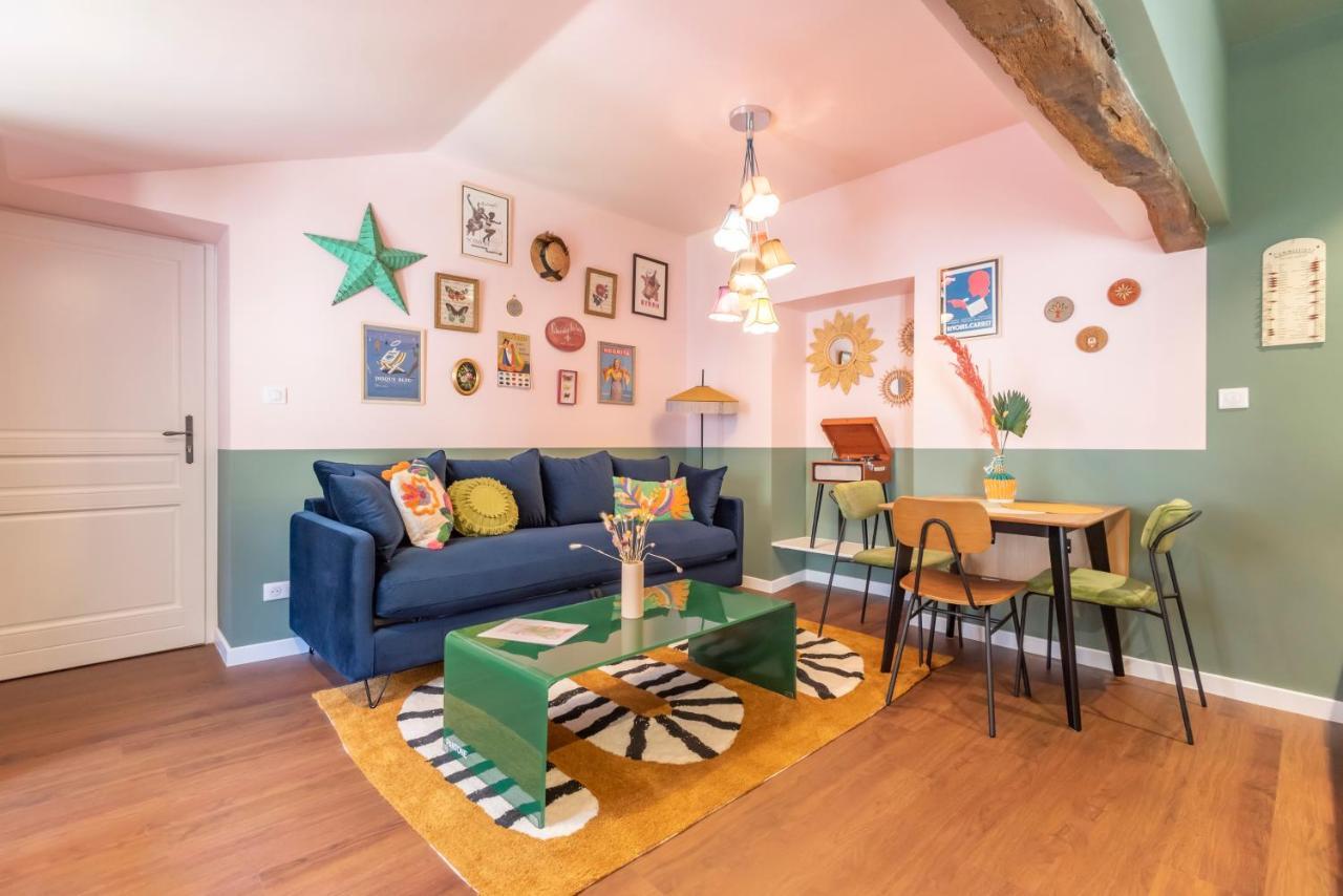 Le Vintage . Centre-Ville Macon . Atypique . Proche Gare . Wifi . Climatisation . Confortable . מראה חיצוני תמונה